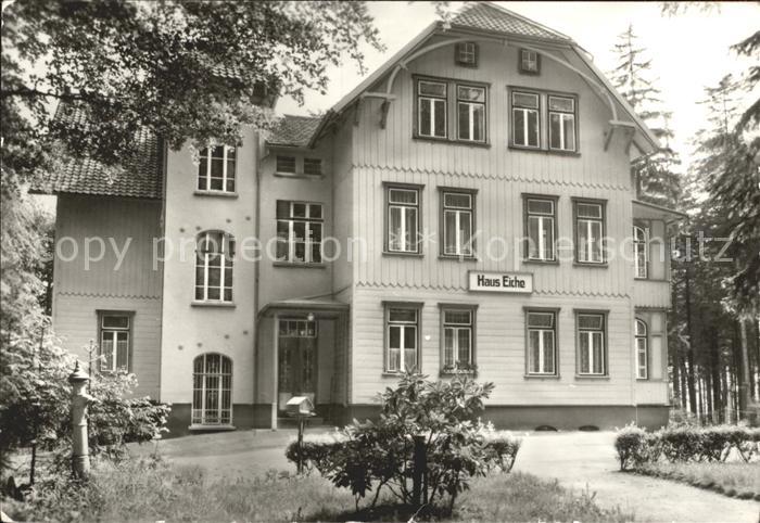 Elbingerode Harz Diakonissen Mutterhaus Haus Eiche
