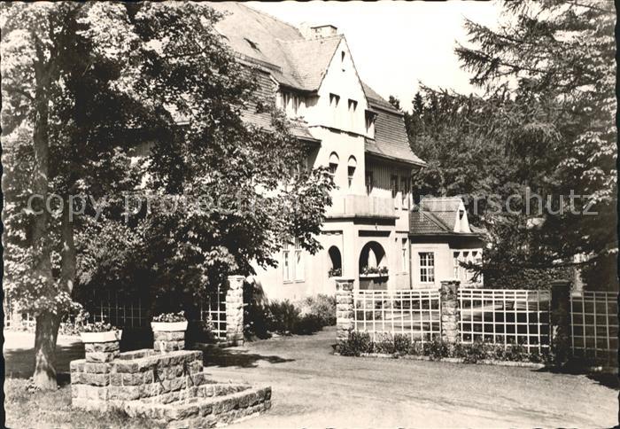 Benneckenstein Erholungsheim Wilhelm Banik