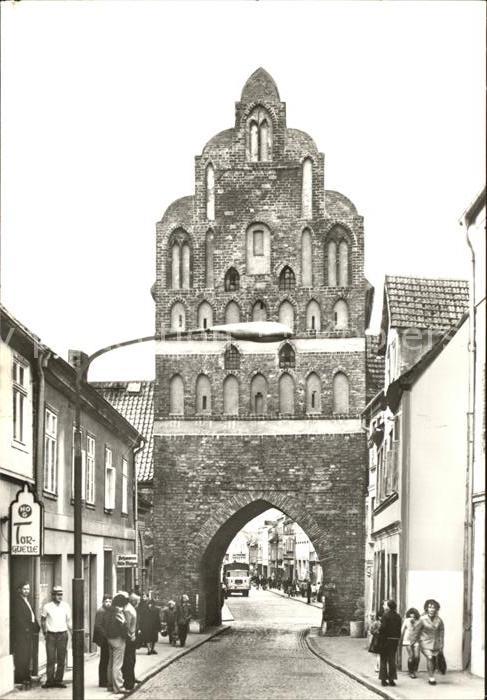 Teterow Mecklenburg Vorpommern Malchiner Torturm