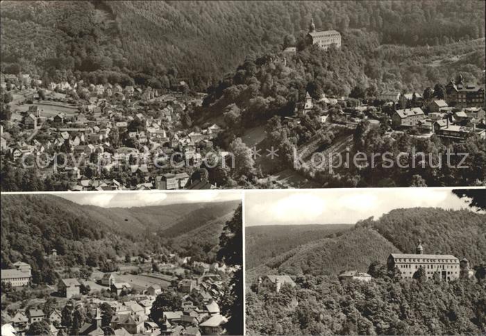 Schwarzburg Thueringer Wald Unterer Ort Schloss