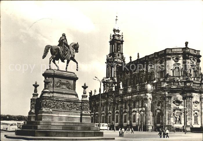 DRESDEN Elbe Propsteikirche