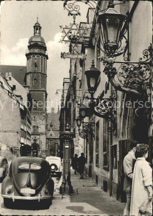 LEIPZIG Sachsen Burgstrasse Thomaskirche
