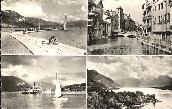 Annecy Haute-Savoie Plage Annecy Canal du Thiou