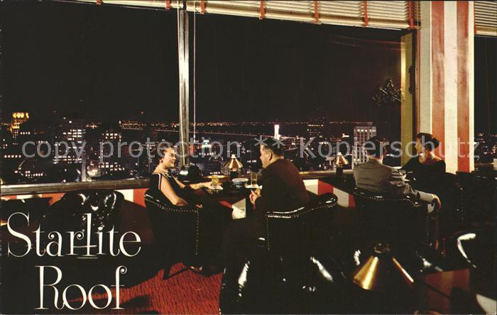 San Francisco California Starlite Roof Sir Francis Drake Hotel