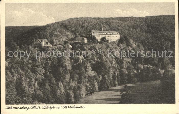 Schwarzburg Thueringer Wald Schloss