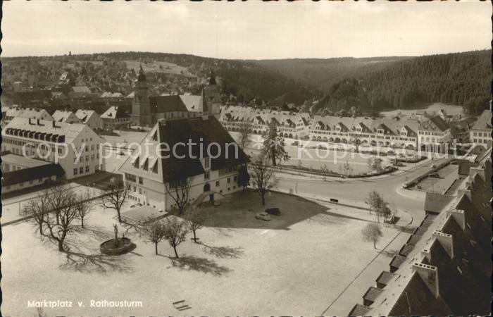 FREUDENSTADT BW Marktplatz Rathaus