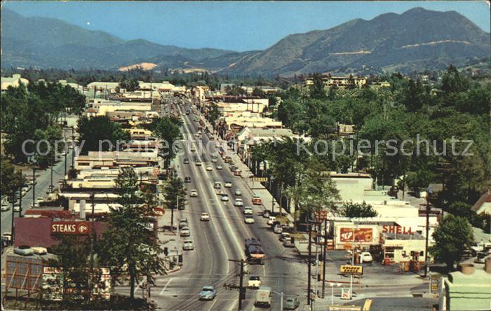 Los Angeles California Ventura Boulevard San Fernando Valley