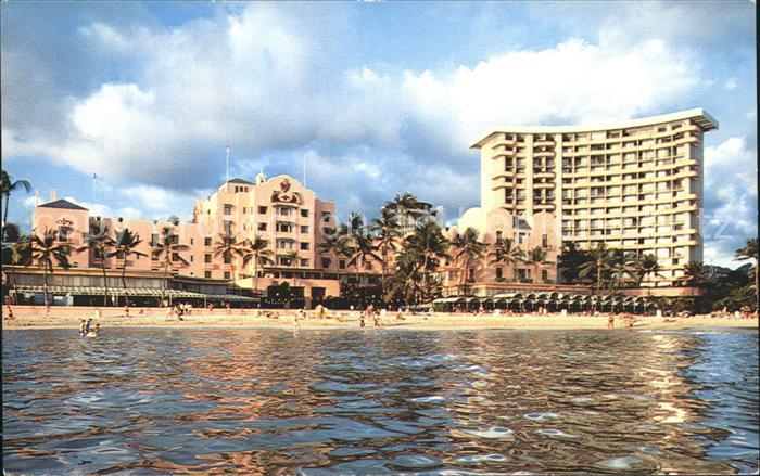 Honolulu Waikiki Beach Royal Hawaiian Hotel