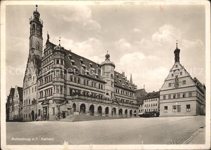 Rothenburg Tauber Rathaus