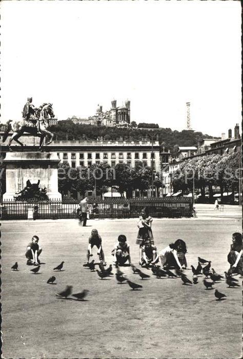 Lyon France Place Bellecour