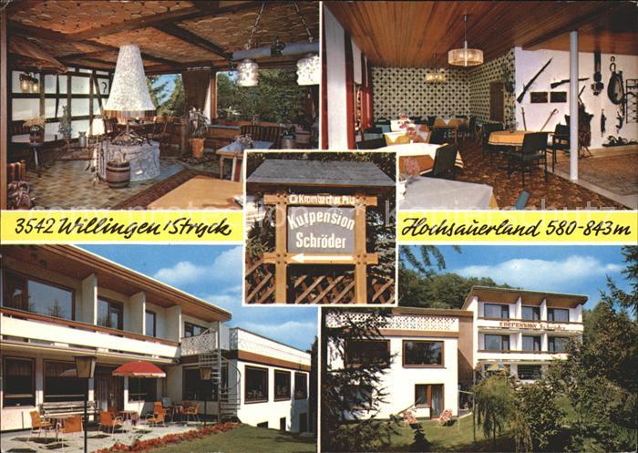 Willingen Sauerland Kurpension Schroeder