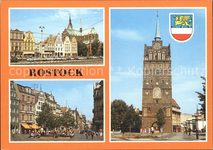 ROSTOCK  CITY Kroepeliner Tor Kroepeliner Strasse