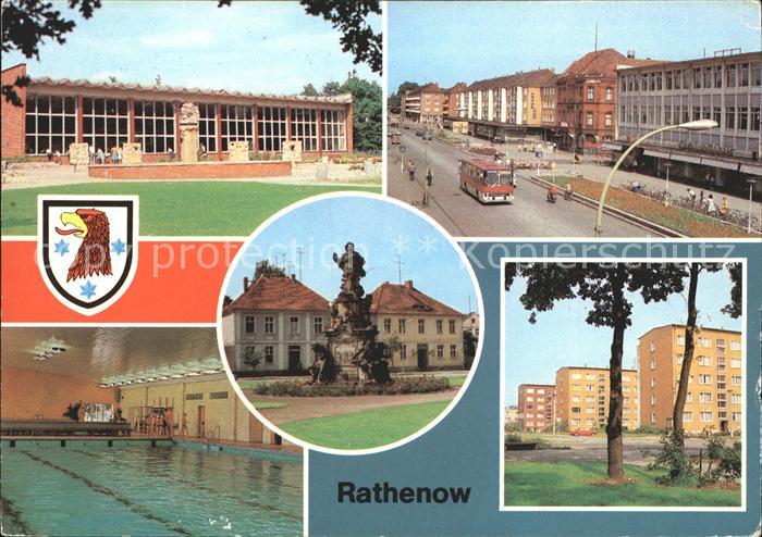 Rathenow Schwimmhalle Denkmal des Kurfuersten