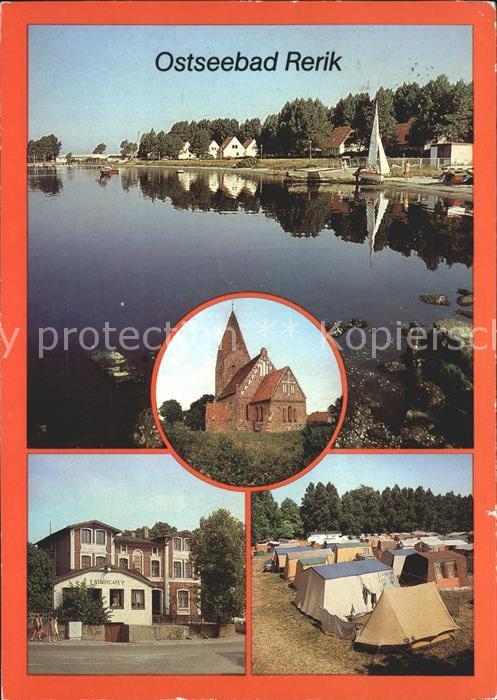 Rerik Ostseebad Kirche Hafen Camping