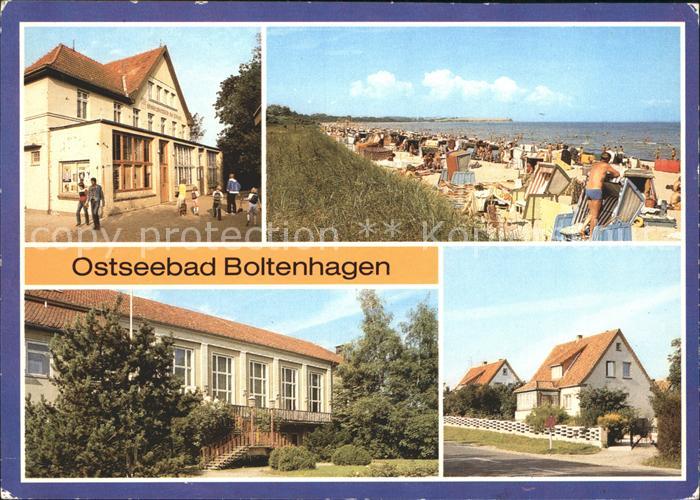 Boltenhagen Ostseebad FDGB Erholungsheime am Strand Fritz Reuter