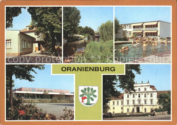 Oranienburg Restaurant Sonnenburg Havelpartie Kaufhalle Schloss