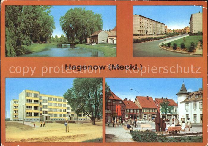 Hagenow am Muehlteich AWG Neue Heimat Rudof Breitscheid Platz