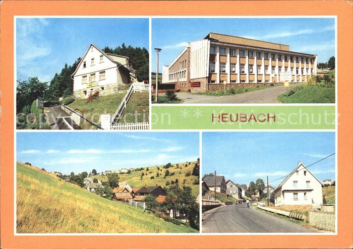 Heubach Thueringen Cafe Heubach FDGB Erholungsheim Hermann Dunker