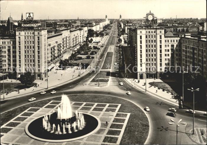 BERLIN  CITY Strausberger Platz Karl-Marx-Allee