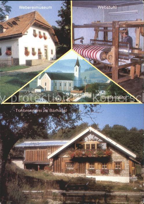 Breitenberg Niederbayern Tonbrennerei im Baerhaeusl Webereimuseum