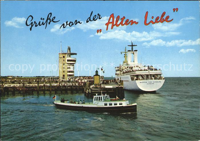 Cuxhaven Nordseebad Alte Liebe Landungsbruecke