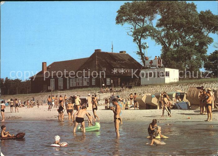Zingst Ostseebad Strand am Kurhaus
