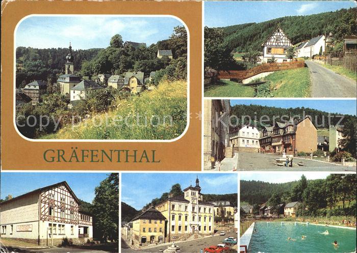 Graefenthal Meernacher Strasse Markt Kulturhaus Schwimmbad