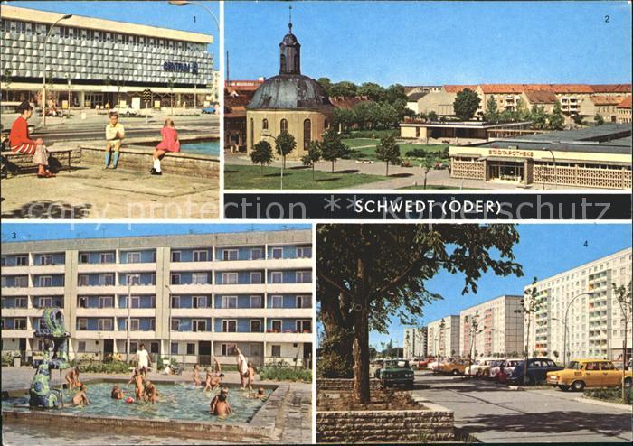 Schwedt Centrum Warenhaus Lenin-Allee