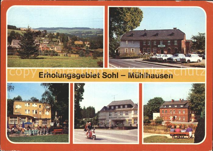 Muehlhausen Thueringen Erholungsgebiet Sohl