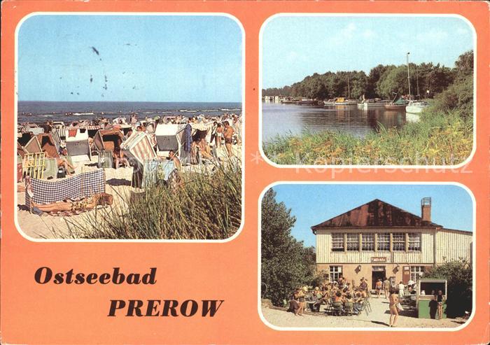 Prerow Ostseebad Strand Seglerhafen Duenenhaus
