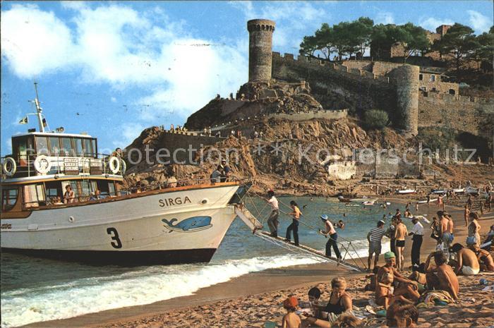 Tossa de Mar Strand Burg