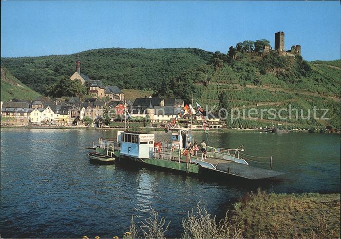 Beilstein Mosel mit Burgruine Metternich