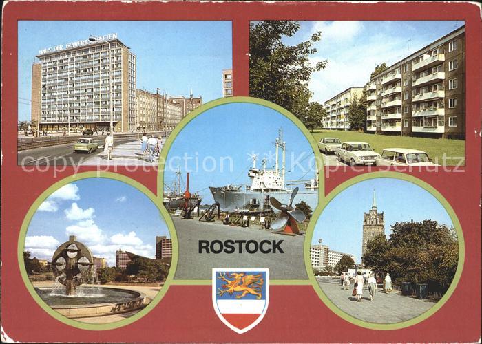 ROSTOCK  CITY Pawlowstrasse Kroepeliner Tor