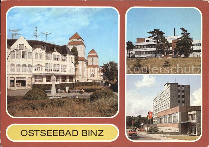 Binz Ruegen Erholungsheim Arkona Strandpromenade