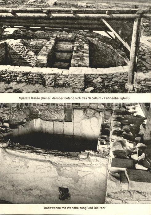 Eining Roemer Kastell Abusina Ausgrabungen