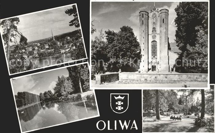 Oliwa Kirche Park Teich