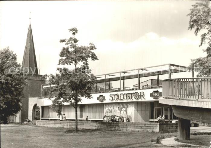 Cottbus Stadtmauer Cafe Stadttor