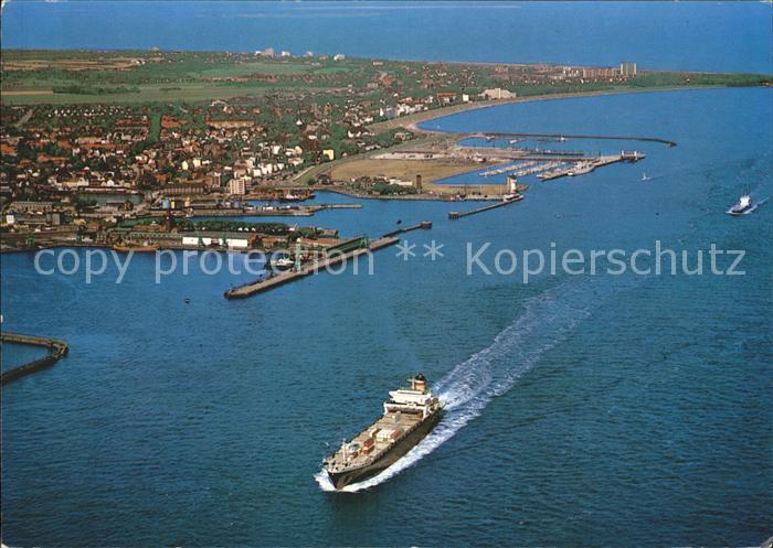 Cuxhaven Nordseebad Fliegeraufnahme Doese Duhnen Sahlenburg