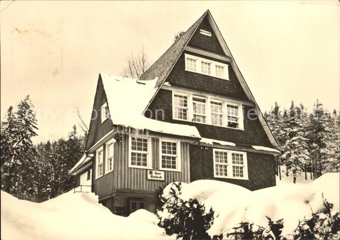 Bad Finkenmuehle FDGB Erholungsheim im Schwarzatal