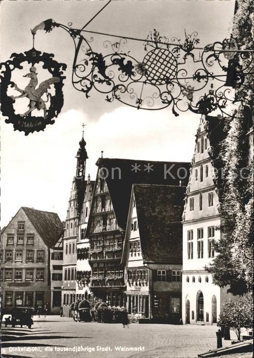 Dinkelsbuehl Weinmarkt