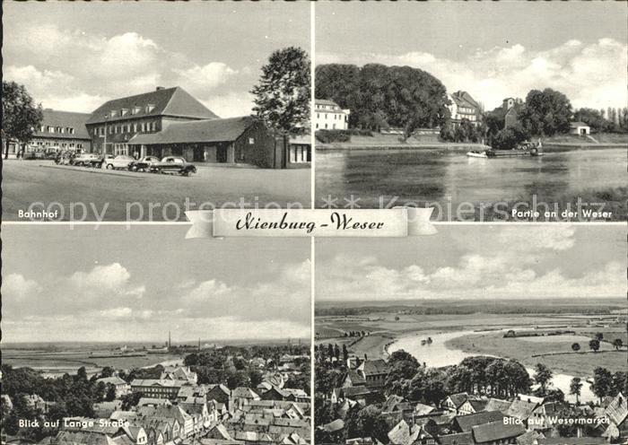 Nienburg Weser Bahnhof Weser Lange Strasse