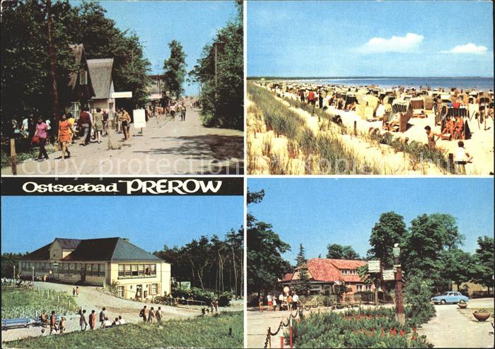 Prerow Ostseebad Strand Promenade