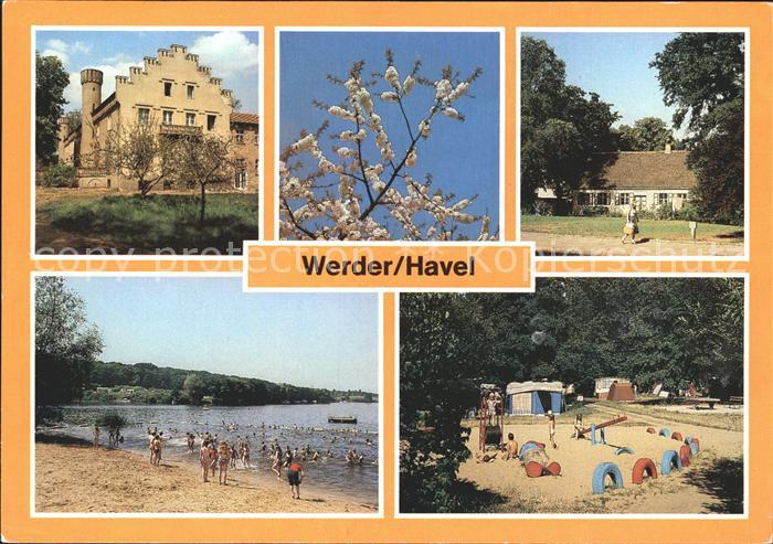 Werder Havel Schloss Petzow Glindower See Camping
