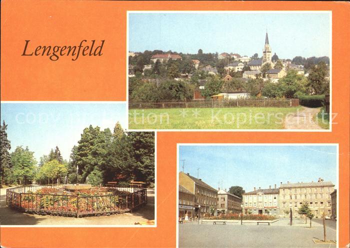 Lengenfeld Vogtland Marktplatz Stadtpark
