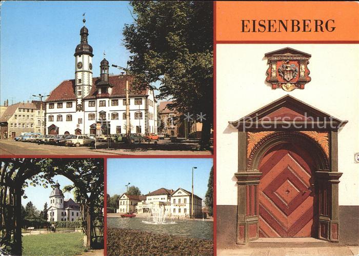 Eisenberg Thueringen Schlosskirche Rathausportal