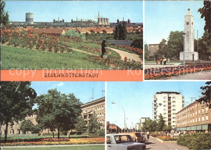 Eisenhuettenstadt Rosenhuegel Pawlowstrasse Leninallee