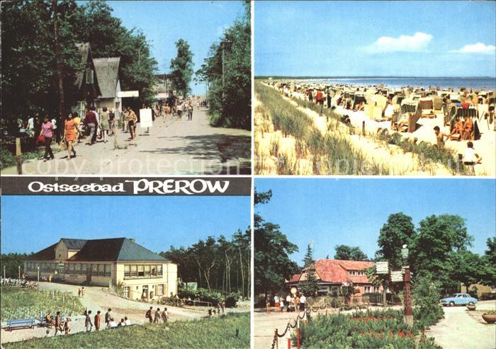 Prerow Ostseebad Strand Promenade