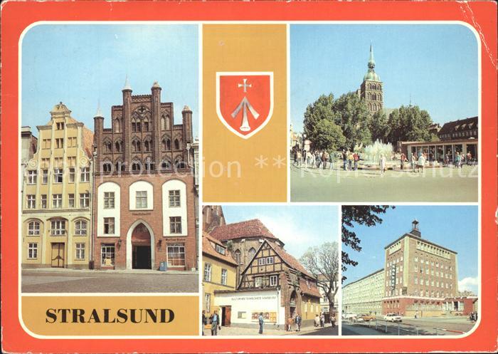 Stralsund Mecklenburg Vorpommern Wulflamhaus Nikolaikirche Hotel Baltic Kulturhi
