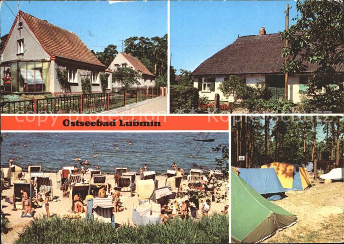 Lubmin Ostseebad Strand Camping