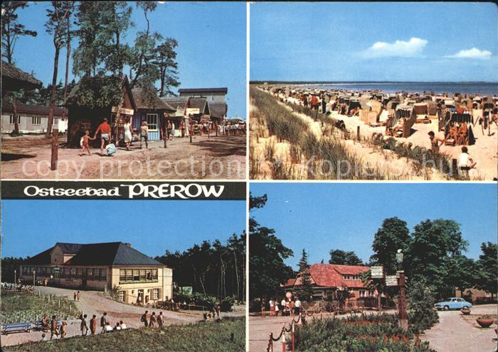 Prerow Ostseebad Strand Promenade